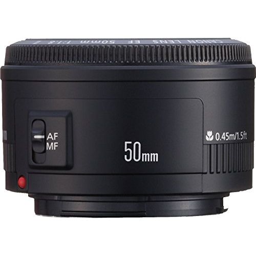 캐논 Canon EF 50mm f/1.8 II Standard AutoFocus Fixed Lens - White Box(Bulk Packaging)