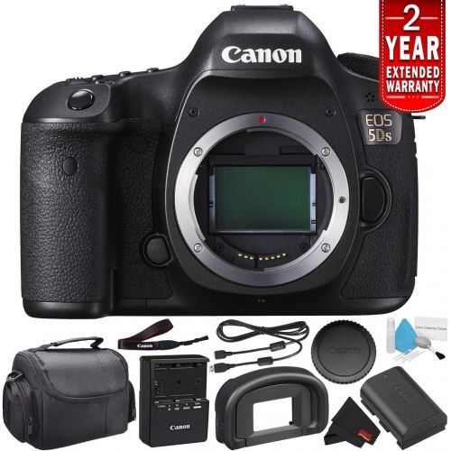 캐논 Canon EOS 5DS Digital SLR Camera 0581C002 (Body Only)- Starter Bundle (International Version) with 2 Year Seller Warranty