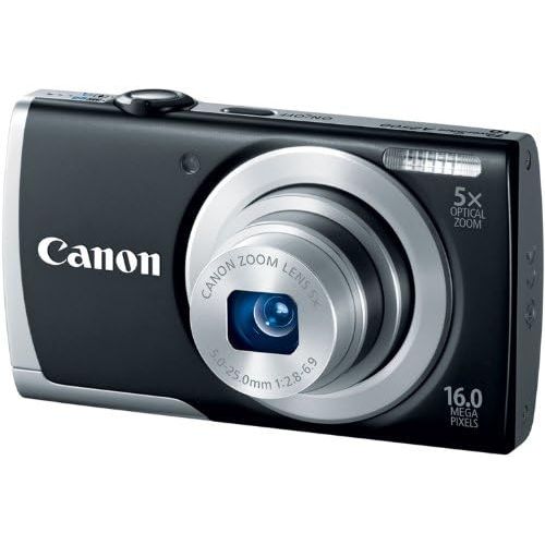 캐논 Canon PowerShot A2500 16MP Digital Camera with 5x Optical Image Stabilized Zoom with 2.7-Inch LCD (Black)