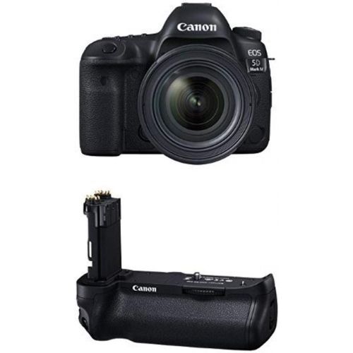 캐논 Canon EOS 5D Mark IV Full Frame Digital SLR Camera with EF 24-70mm f/4L IS USM Lens Battery Bundle