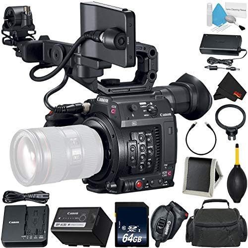 캐논 Canon EOS C200 Cinema Camera -EF-Mount International Model (2215C002) Bundle