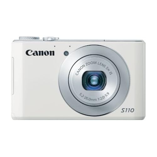 캐논 Canon PowerShot S110 12.1 MP Digital Camera with 3-Inch LCD (White) (Discontinued by Manufacturer)