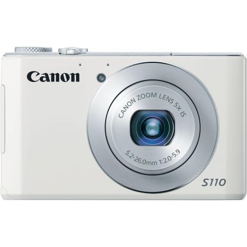 캐논 Canon PowerShot S110 12.1 MP Digital Camera with 3-Inch LCD (White) (Discontinued by Manufacturer)