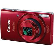 Canon PowerShot ELPH 190 Digital Camera w/ 10x Optical Zoom and Image Stabilization - Wi-Fi & NFC Enabled (Red)