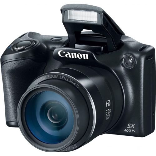 캐논 Canon PowerShot SX400 Digital Camera with 30x Optical Zoom (Black) (Discontinued by Manufacturer)