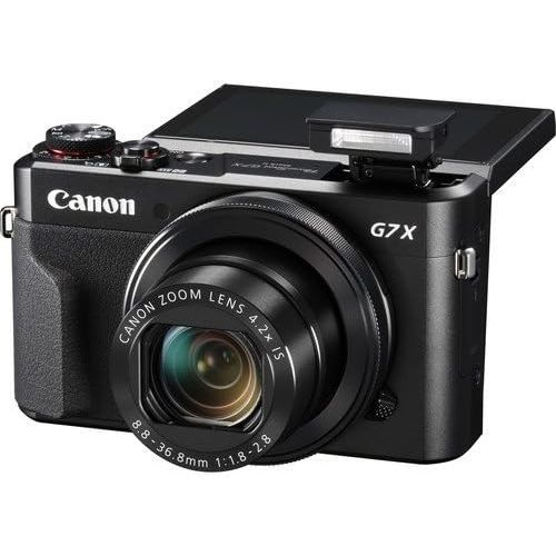 캐논 Canon PowerShot G7 X Mark II 20.1MP 4.2X Optical Zoom Digital Camera Video Creator Kit + 64GB High Speed Memory Card + Accessory Bundle Kit