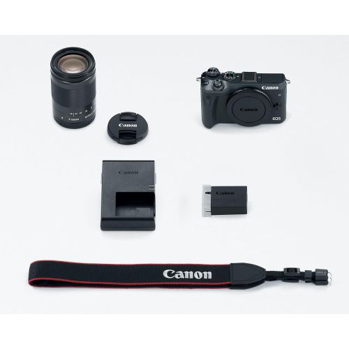 캐논 Canon EOS M6 (Black) 18-150mm f/3.5-6.3 IS STM Kit