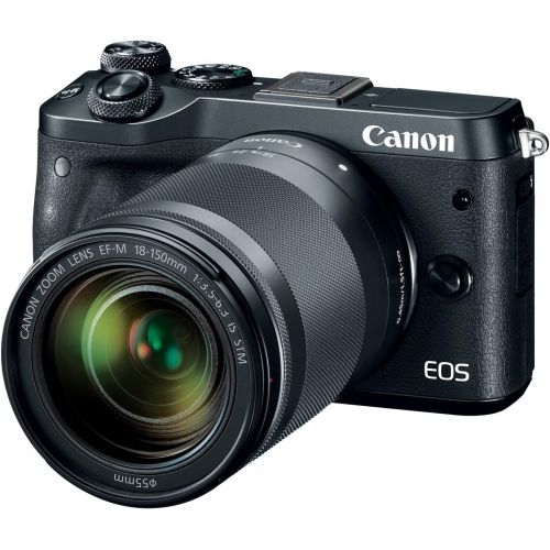 캐논 Canon EOS M6 (Black) 18-150mm f/3.5-6.3 IS STM Kit