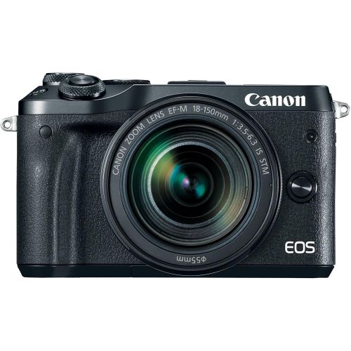 캐논 Canon EOS M6 (Black) 18-150mm f/3.5-6.3 IS STM Kit