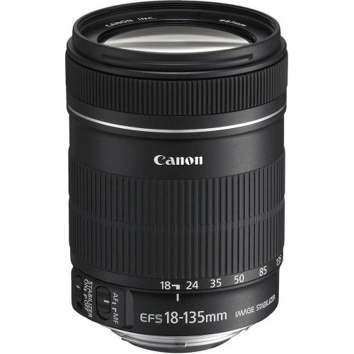 캐논 Canon 18-135mm f/5.6-38 for Canon EF-S Cameras Standard-Zoom Lens Fixed Zoom White Box (Bulk Packaging)