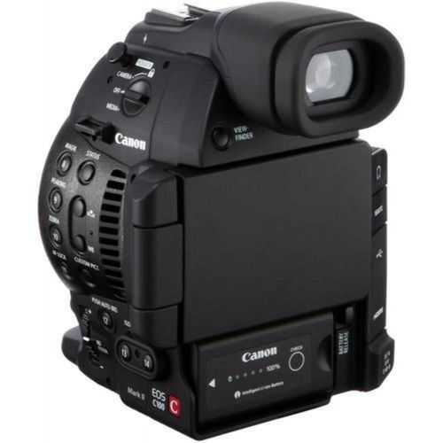 캐논 Canon EOS C100 Mark II Cinema EOS Camera with Dual Pixel CMOS AF (Body Only) (International Model) No Warranty