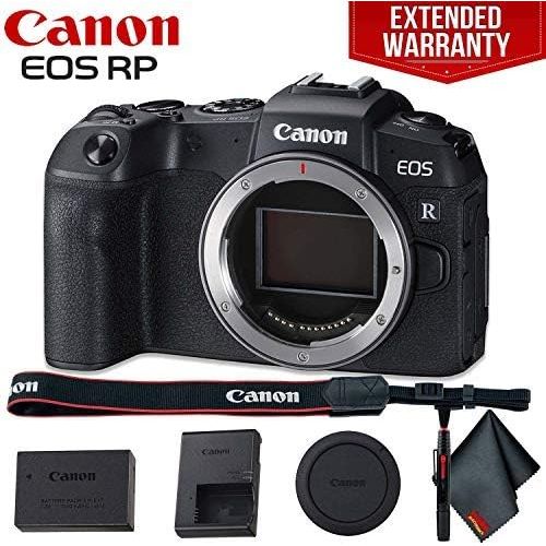 캐논 Canon EOS RP Mirrorless Digital Camera (Body Only) - Includes - Cleaning Kit and 1-Year Extended Warranty