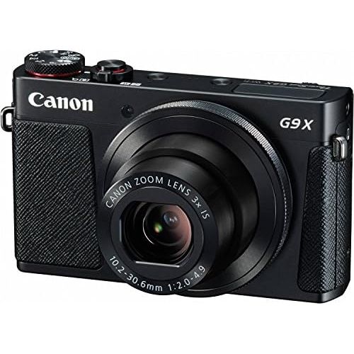 캐논 Canon PowerShot G9 X Digital Camera with 3x Optical Zoom, Built-in Wi-Fi and 3 inch LCD (Black)