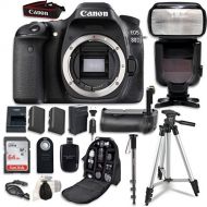 Canon EOS 80D Digital SLR Camera Bundle (Body Only) with Professional Accessory Bundle (15 Items)