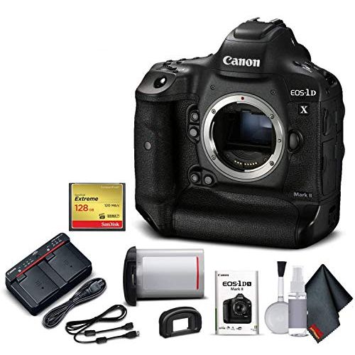 캐논 Canon EOS-1DX Mark II DSLR Camera (Body Only) (International Model) - Starter Kit