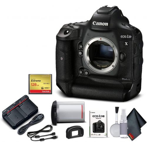 캐논 Canon EOS-1DX Mark II DSLR Camera (Body Only) (International Model) - Starter Kit