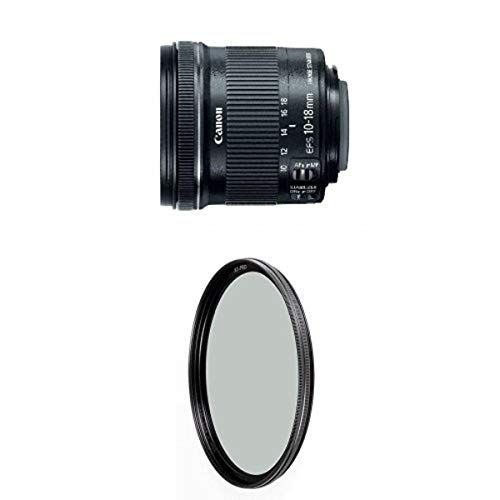 캐논 Canon EF-S 10-18mm f/4.5-5.6 IS STM Lens w/ B+W 67mm XS-Pro HTC Kaesemann Circular Polarizer
