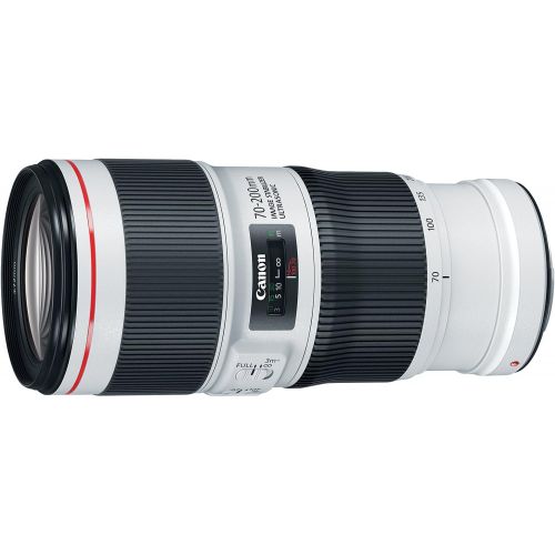 캐논 Canon EF 70-200mm f/4L IS II USM Lens for Canon Digital SLR Cameras, White - 2309C002
