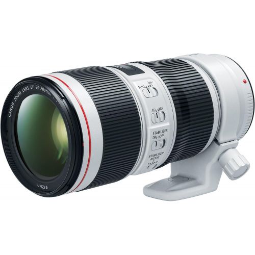 캐논 Canon EF 70-200mm f/4L IS II USM Lens for Canon Digital SLR Cameras, White - 2309C002