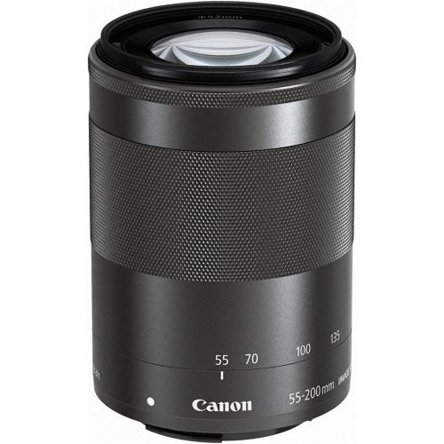 캐논 Canon EF-M 55-200mm f/4.5-6.3 Image Stabilization STM Lens (Black)