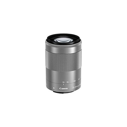 캐논 Canon EF-M 55-200mm f/4.5-6.3 Image Stabilization STM Zoom Lens (Silver)