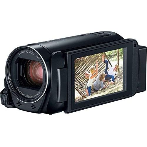 캐논 Canon VIXIA HF R800 Full HD Camcorder with 57x Advanced Zoom, 1080P Video and 3 Touchscreen - Black (US Model)