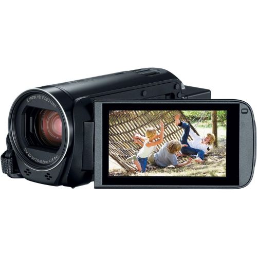 캐논 Canon VIXIA HF R800 Full HD Camcorder with 57x Advanced Zoom, 1080P Video and 3 Touchscreen - Black (US Model)