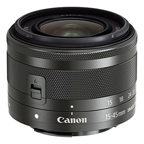 캐논 Canon 15-45mm f/3.5-6.3 IS STM Lens (Black) - International Version (No Warranty)