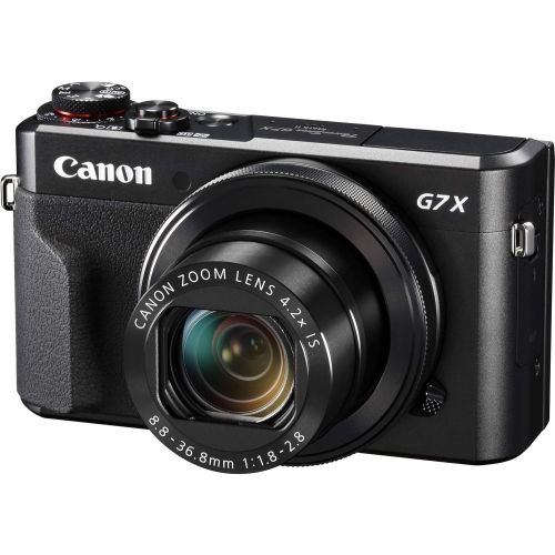 캐논 Canon PowerShot G7 X Mark II Digital Camera 1066C001 (International Model) Bundle with 8GB SDHC Class 10 Memory Card + More