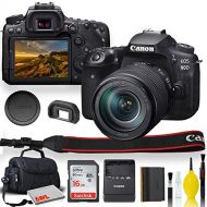 Canon EOS 90D DSLR Camera with 18-135mm Lens with Padded Case, Memory Card, and More - Starter Bundle Set -(International Model)