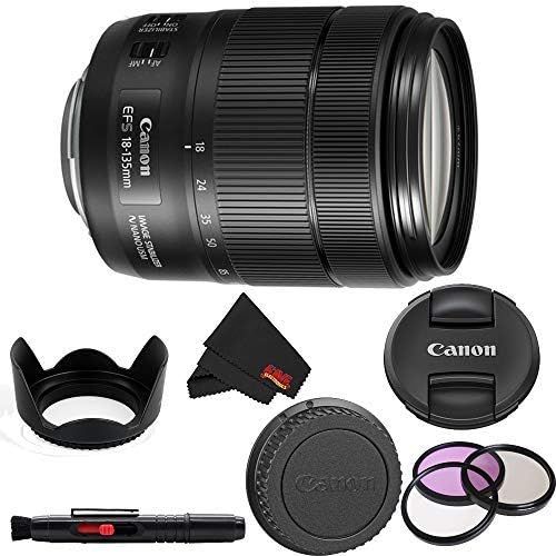 캐논 Canon EF-S 18-135mm f/3.5-5.6 is USM Lens (International Model) Standard Bundle