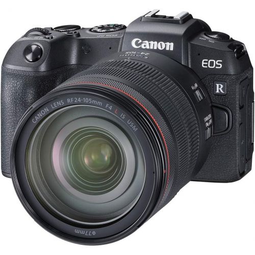 캐논 Canon EOS RP Mirrorless Camera with RF 24-105mm F/4L IS USM Lens, Black - 3380C012