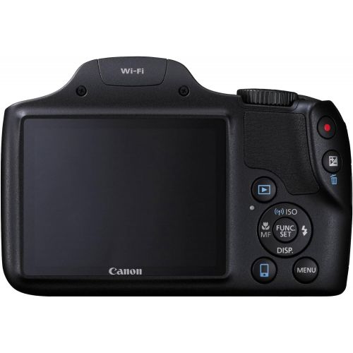 캐논 Canon PowerShot SX530 HS Wi-Fi Digital Camera with 32GB Card + Case + Battery & Charger + Tripod + Kit