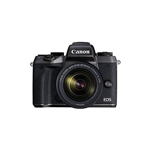 캐논 Canon EOS M5 Mirrorless Camera Kit EF-M 18-150mm f/3.5-6.3 IS STM Lens Kit - Wi-Fi Enabled & Bluetooth