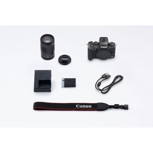 캐논 Canon EOS M5 Mirrorless Camera Kit EF-M 18-150mm f/3.5-6.3 IS STM Lens Kit - Wi-Fi Enabled & Bluetooth