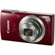 Canon PowerShot ELPH 180 Digital Camera w/Image Stabilization and Smart AUTO Mode (Red)