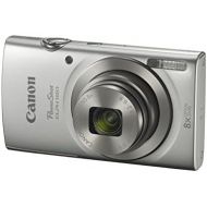 Canon PowerShot ELPH 180 Digital Camera w/ Image Stabilization and Smart AUTO Mode (Silver), 0.90in. x 3.70in. x 2.10in. - 1093C001