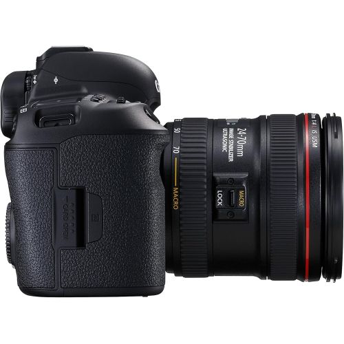 캐논 Canon EOS 5D Mark IV Full Frame Digital SLR Camera with EF 24-70mm f/4L IS USM Lens Kit