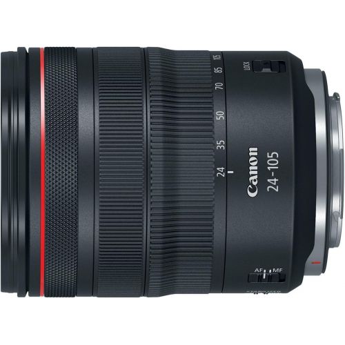 캐논 Canon RF 24-105mm f/4L IS USM Lens, Black - 2963C002
