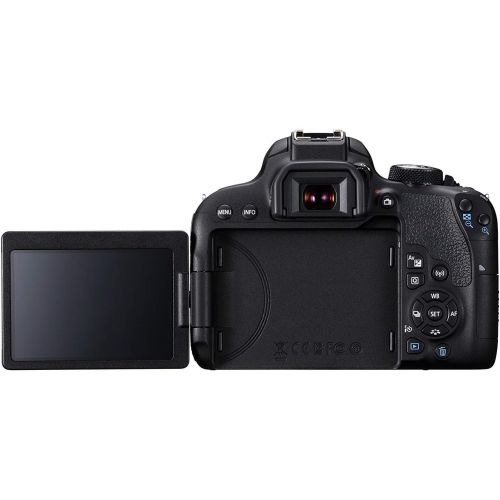 캐논 Canon EOS 800D Digital SLR with 18-55 is STM Lens Black (International Model No Warranty)