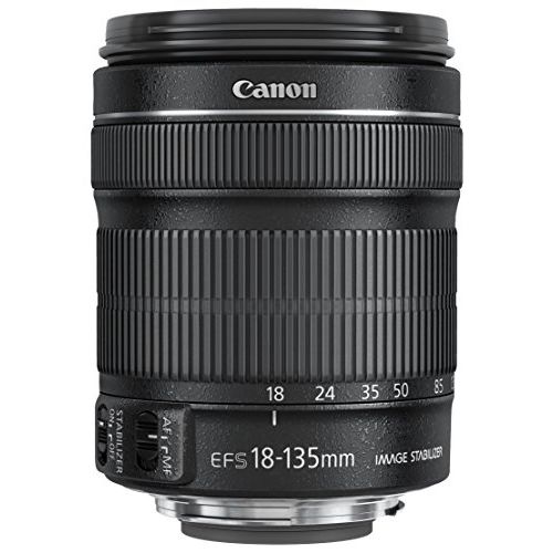 캐논 Canon EF-S 18-135mm f/3.5-5.6 is STM Lens in White Box, with 1-Year Canon USA Warranty