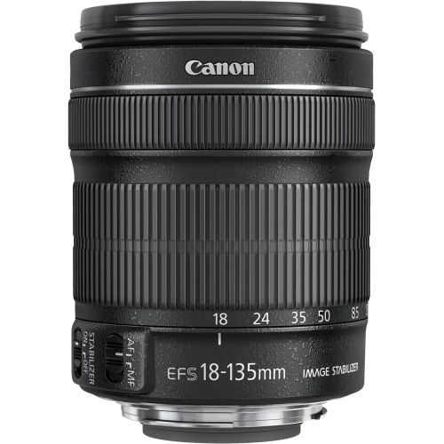 캐논 Canon EF-S 18-135mm f/3.5-5.6 is STM Lens in White Box, with 1-Year Canon USA Warranty