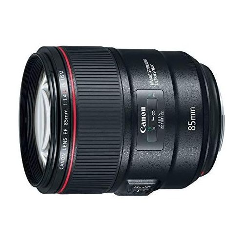 캐논 Canon EF 85mm f/1.4L IS USM - DSLR Lens with IS Capability, Black - 2271C002