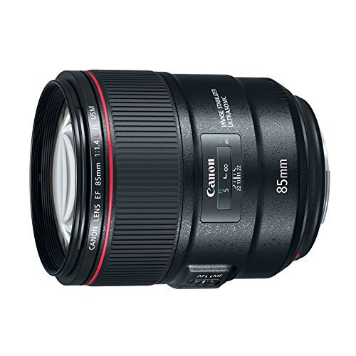 캐논 Canon EF 85mm f/1.4L IS USM - DSLR Lens with IS Capability, Black - 2271C002