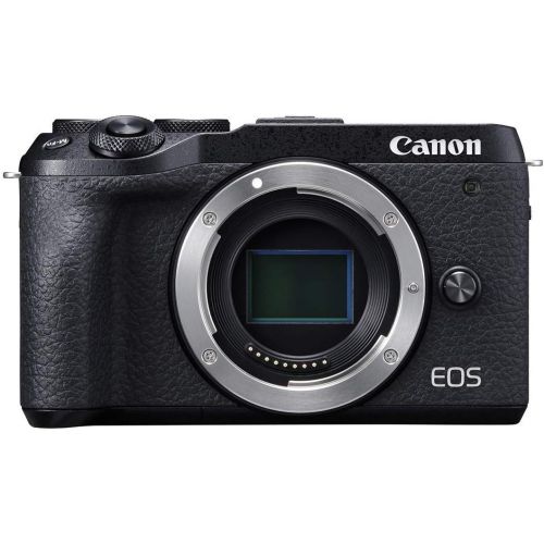 캐논 Canon EOS M6 Mark II Mirrorless Digital Video Vlogging Camera with Wi-Fi, Bluetooth, 4K Video and 3-inch LCD Screen, Body (Black)