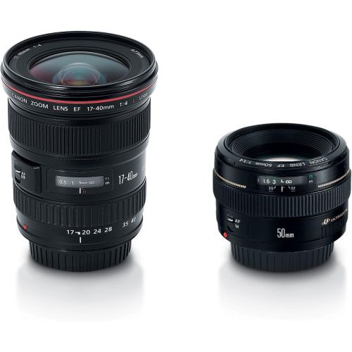 캐논 Canon Advanced Two Lens Kit with 50mm f/1.4 and 17-40mm f/4L Lenses