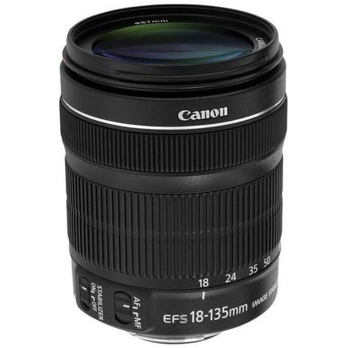 캐논 Canon EF-S 18-135mm f/3.5-5.6 is STM Zoom Lens (White Box) Kit for Canon EOS 7D, 60D, EOS Rebel SL1, T1i, T2i, T3, T3i, T4i, T5i