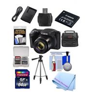 Canon Powershot SX420 IS 20 MP Wi-Fi Digital Camera with 42x Zoom (Black) Includes: Canon NB-11LH Battery & Canon Charger + 9pc 32GB Deluxe Accessory Kit w/Extreme Electronics Clot