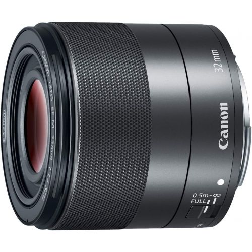 캐논 Canon EF-M 32mm f/1.4 STM Lens, Black - 2439C002