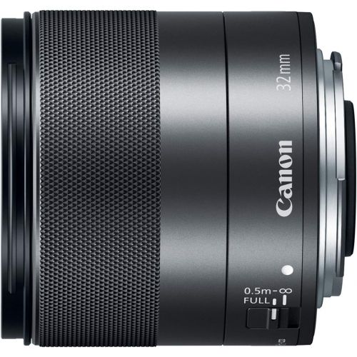 캐논 Canon EF-M 32mm f/1.4 STM Lens, Black - 2439C002